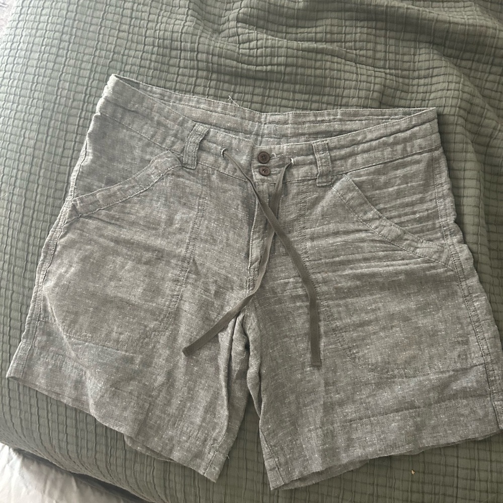 Patagonia Women's Island Hemp Blend Organic Cotton Shorts Sz 8